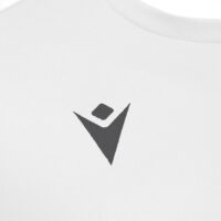 Tricou sport Macron Polis, Alb / Gri Antracit - imagine 5