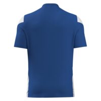 Tricou sport Macron Polis, Albastru Royal / Alb - imagine 4