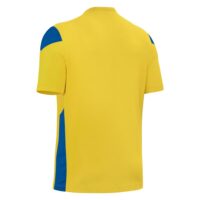 Tricou sport Macron Polis, Galben / Albastru Royal - imagine 3