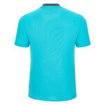 Tricou sport Macron Shedir, Turcoaz Fluo / Gri Antracit - imagine 4