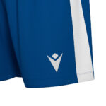 Pantaloni scurti sport Macron Skara eco, Albastru Royal / Alb - imagine 6