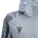 Bluza trening dama Macron Aphrodite, Argintiu / Gri antracit - imagine 5