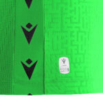 Bluza portar Macron Cygnus eco, Verde Fluo / Negru - imagine 6