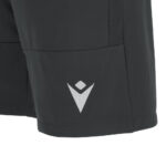 Pantaloni scurti antrenament Macron Danube Hero, Gri Antracit - imagine 5