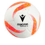 Minge futsal Macron Tropical XI, Alb / Portocaliu (Nr. 4)