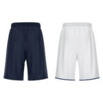 Pantaloni scurti reversibili baschet Macron X500, Bleumarin / Alb - imagine 5