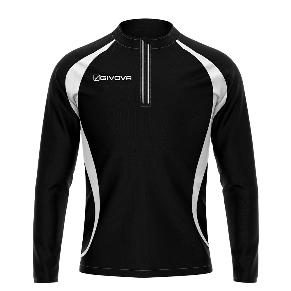 Bluza Givova Running, Negru - imagine 1
