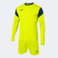Set echipament portar fotbal Joma Phoenix, Galben Fluo / Bleumarin