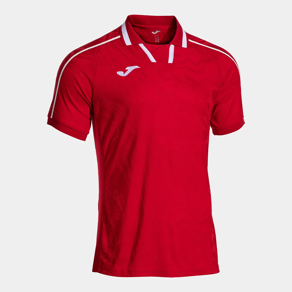 Tricou sport Joma Fit One II, Rosu / Alb - imagine 1