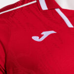 Tricou sport Joma Fit One II, Rosu / Alb - imagine 3