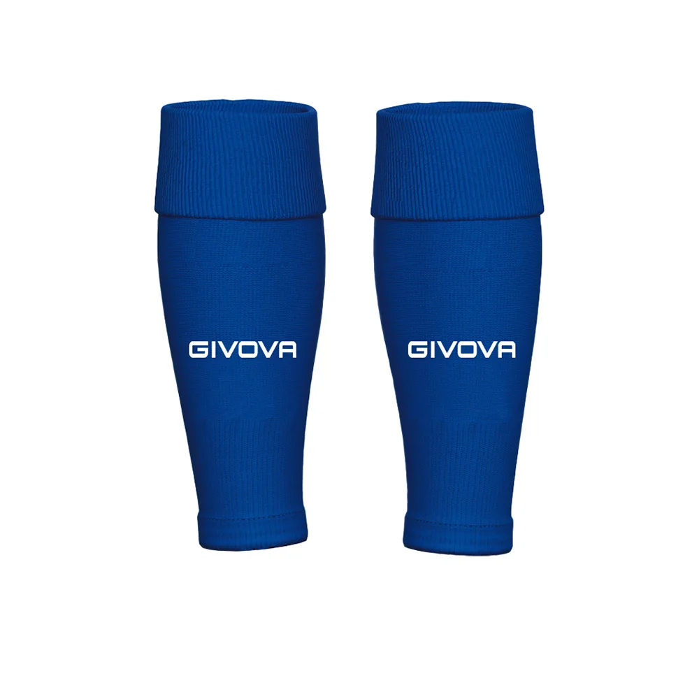 Jambiere fara talpa Givova Tubolare, Albastru Royal - imagine 1