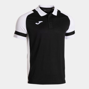 Tricou polo Joma Lider, Negru / Alb