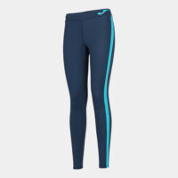 Colanti sport dama Joma Ascona, Bleumarin inchis / Turcoaz Fluo