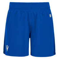 Pantaloni scurti dama Macron Platinum Eco, Albastru Royal / Alb - imagine 2