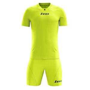 Set echipament fotbal Zeus Promo, Galben Fluo