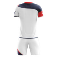 Set echipament sport Zeus Lybra Uomo, Alb / Rosu - imagine 2