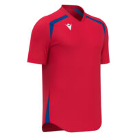 Tricou sport Macron Wyrm, Rosu / Albastru Royal