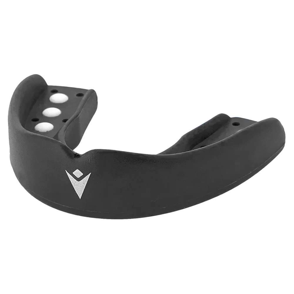 Proteza rugby Macron Hit Mouth Guard, Negru - imagine 1