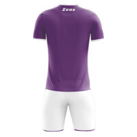 Set echipament fotbal Zeus Sticker, Mov / Alb - imagine 2