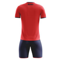 Set echipament fotbal Zeus Sticker, Rosu / Bleumarin - imagine 2