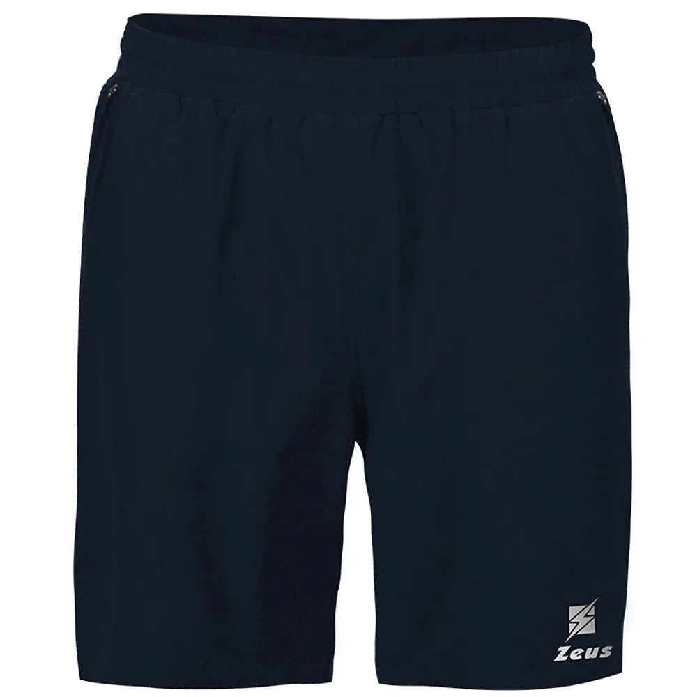 Bermuda microfibra Zeus Monolith, Bleumarin - imagine 1
