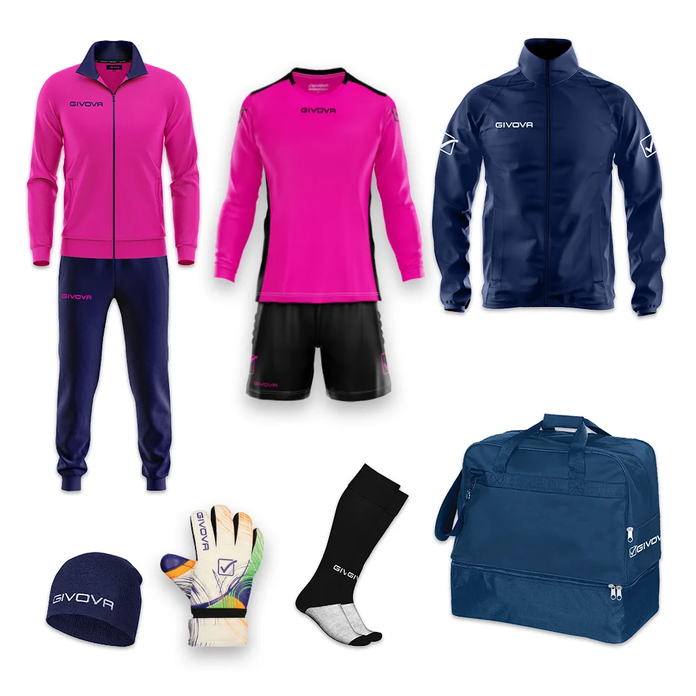 SET ECHIPAMENT SPORTIV 7 PIESE PORTAR GIVOVA TORINO - imagine 1
