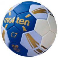 Minge handbal Molten H2C3500, Alb / Albastru Royal (Nr. 2) - imagine 3