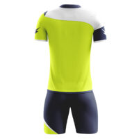Set echipament sport Zeus Lybra Uomo, Galben Fluo / Bleumarin - imagine 2