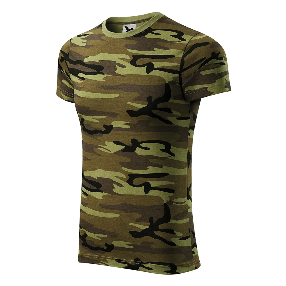 Tricou bumbac Camouflage - imagine 1