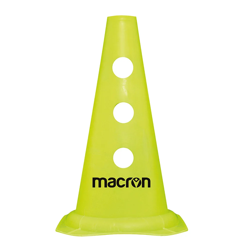 Con perforat antrenament Macron, Galben Fluo (30 cm) - imagine 1