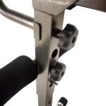 Banca pliabila pentru abdomene Ligasport (129 x 77 x 32 cm) - imagine 3