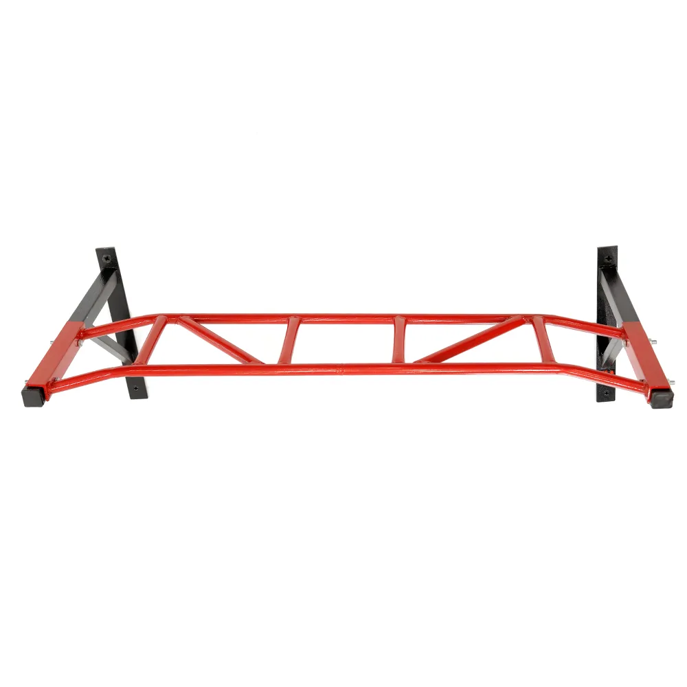 Bara de tractiune montare perete Ligasport Round, Rosu - imagine 1