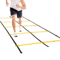 Scarita antrenament Ligasport Double, Galben (8 m) - imagine 2