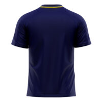 Tricou sport Givova Art, Galben / Bleumarin - imagine 2