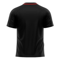 Tricou sport Givova Art, Rosu / Negru - imagine 2