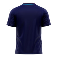 Tricou sport Givova Art, Turcoaz / Bleumarin - imagine 2