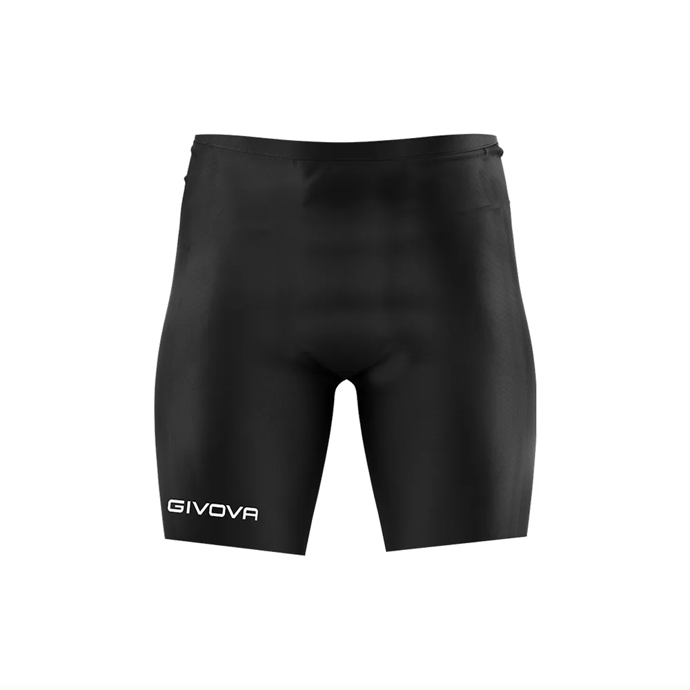 Pantaloni scurti elastici Givova Skin, Negru - imagine 1