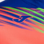 Bluza antrenament Joma Elite X, Coral Fluo / Albastru Royal - imagine 3