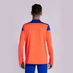 Bluza antrenament Joma Elite X, Coral Fluo / Albastru Royal - imagine 7
