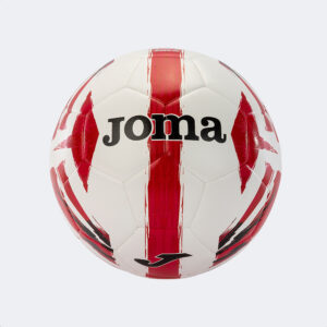 Minge fotbal Joma Light, Alb / Rosu (Nr. 5)