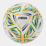 Minge fotbal Joma Halley II, Alb / Turcoaz Fluo (Nr. 5) - imagine 2