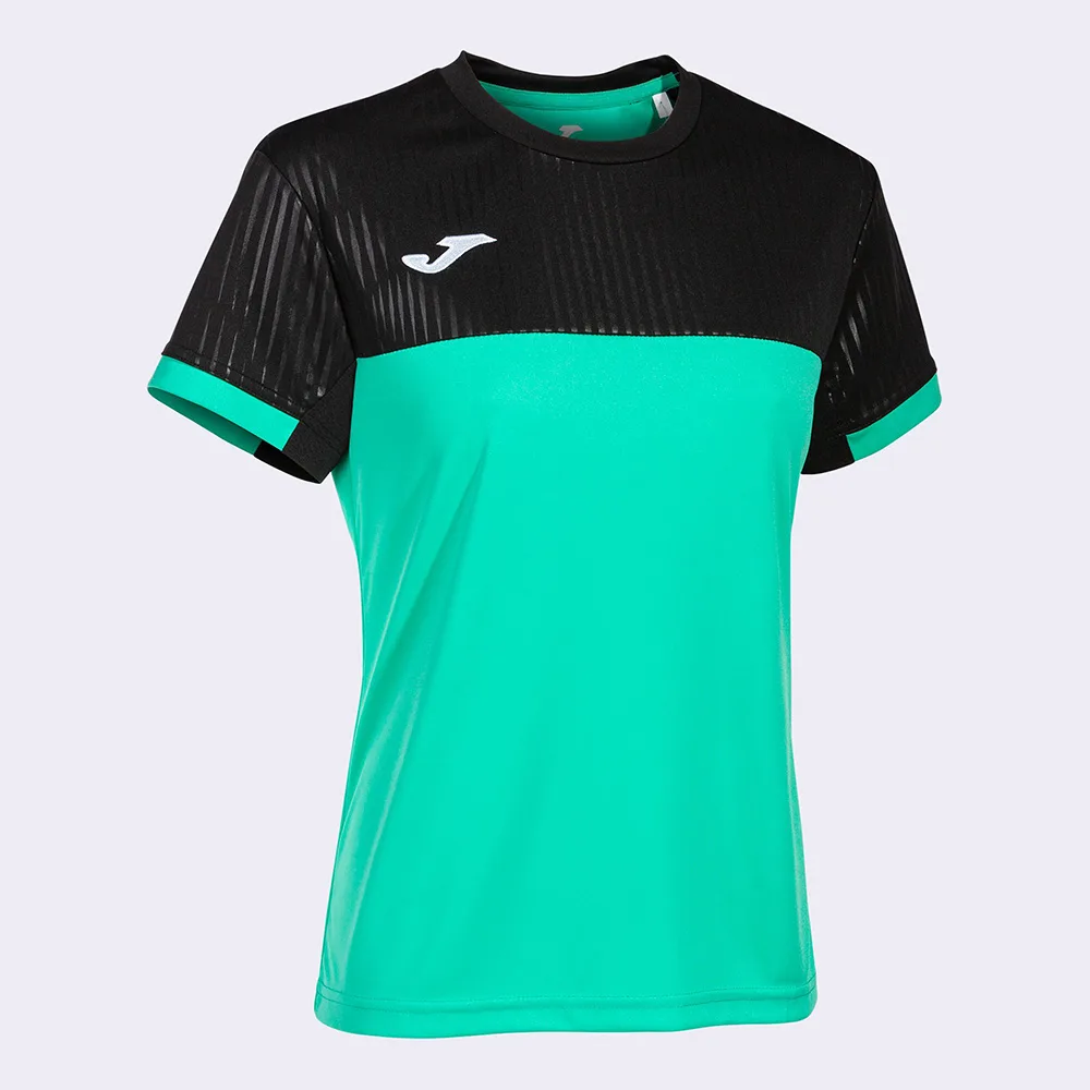 Tricou tenis dama Joma Montreal, Verde / Negru - imagine 1