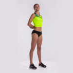 Top alergare Elite X, Galben Fluo / Negru - imagine 3